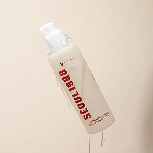 K-SECRET SEOUL 1988 Essence : Snail Mucin 97% + Rice 100ml
