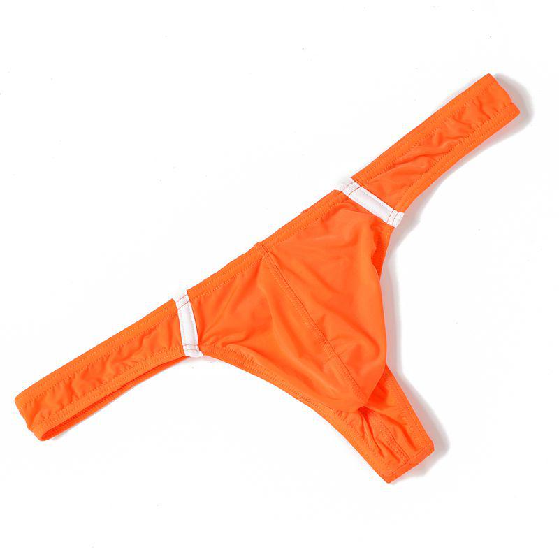 Men's Ice Silk Low-Waist T-Back Underwear - Stylish, Comfortable, Sexy Summer Wear
