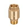 652F Industrial 6 Inch Thickened Brass Check Valves Easy Threaded Connection For Secure Fluid Control Air and Liquid Systems