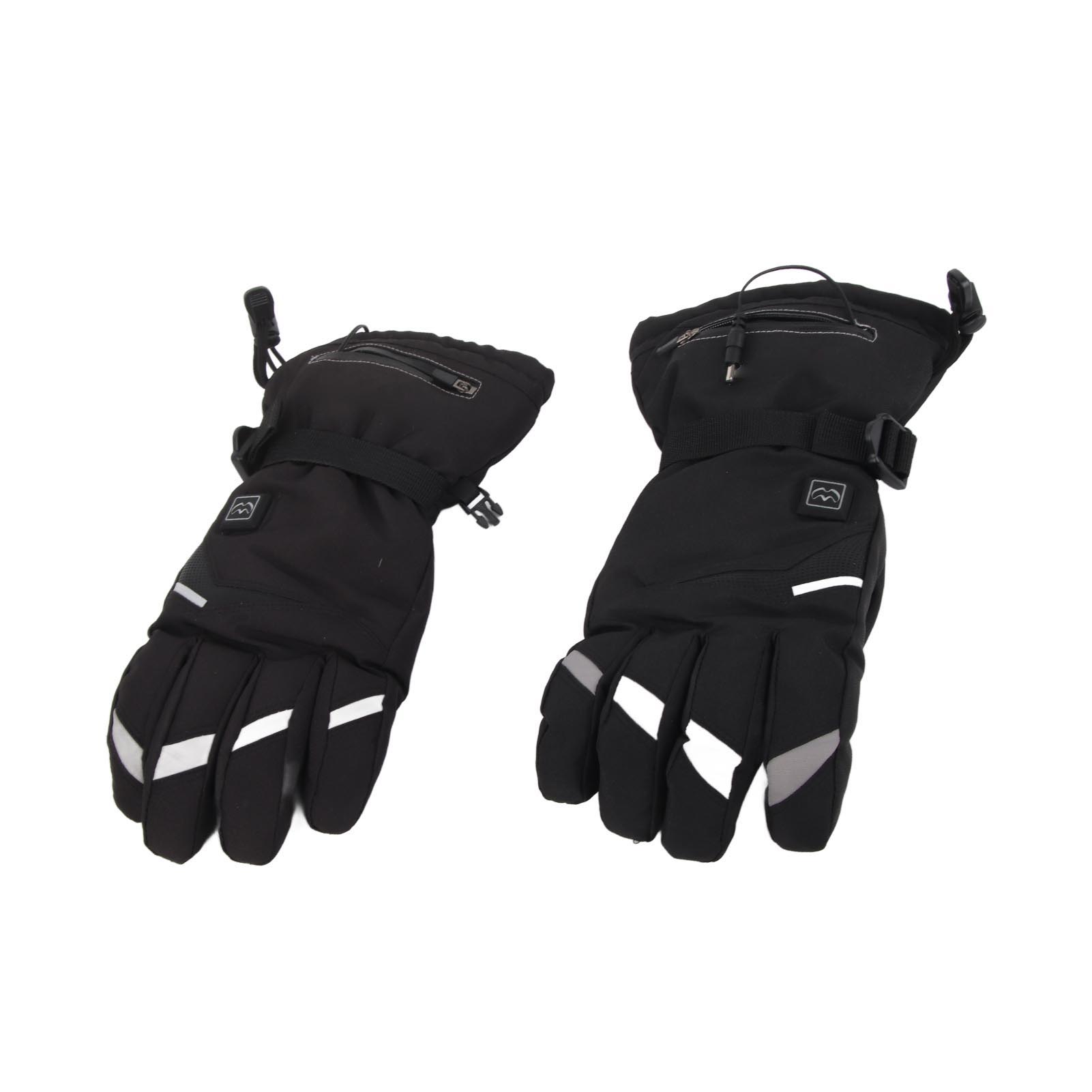 

1 пара электрических перчаток с подогревом, 3 температурных режима, питание от аккумулятора, перезаряжаемые, нагревательные, термо, сенсорные перчатки для