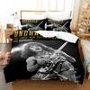3D Print Singer Eddie Van Halen Comfortable Duvet Quilt Cover Pillowcase Bedding Set Children Bedroom Decoration Home Textile