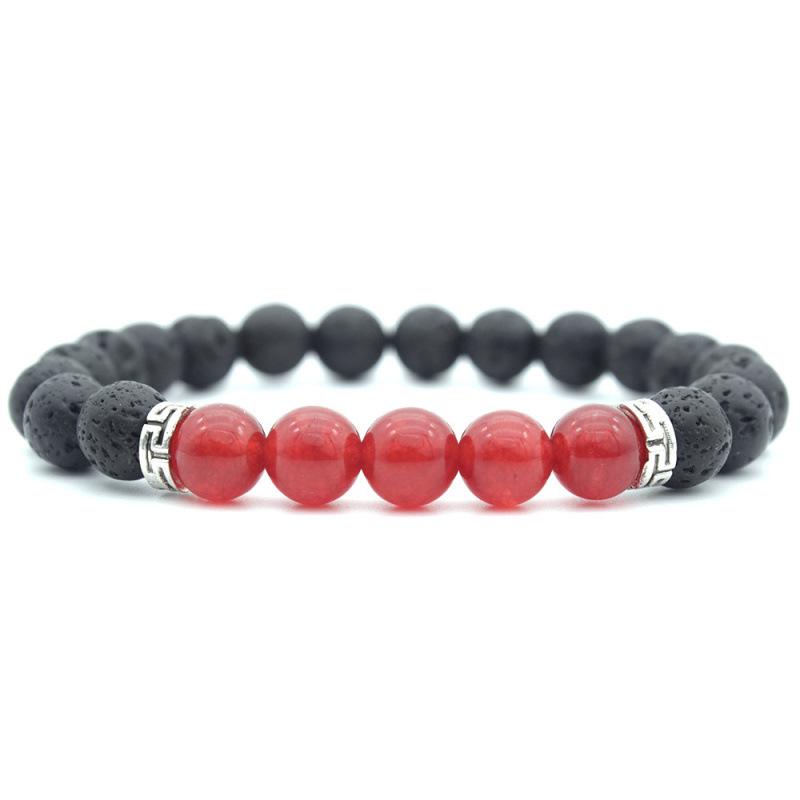 8mm Volcanic Rock Versatile Jewelry Bracelet