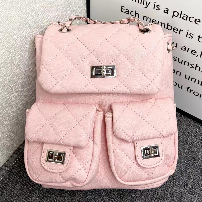 2025 Neuer Damen-Pendler-Rucksack Kleiner frischer Windtasche Koreanische Mode Mini-Kette Leichter Damenrucksack