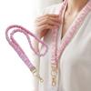 Multifunctional Retractable Scrunchie Lanyard With Keychain And Card Holders Perfect For Offices Work School And Travel