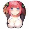 3D Silicone Mouse Pad, Three-Dimensional Design with Breasts & Buttocks, Cute Chest Mouse Pad, Washable, Durable, Ergonomic Design with Nipples and Pr