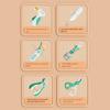 Children Pretend Play Doctor Dentist Kits with Realistic Doctor Tools and Accessories for Preschool Kids Fun Learning
