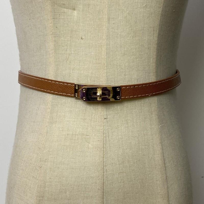 Waist Elegant Adjustable Belt For Women Featuring Stylish Pressure Lines Ideal For Blazers Skirts And