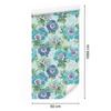 Beautiful Blue Flowers Wallpaper for Living Room and Bedroom 50x1000