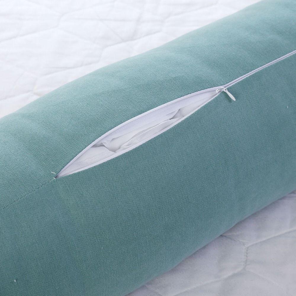 Cylindrical Memory Foam Roll Pillow Pain Relief Sofa Cushion Multifunction Velour Pillow  Home