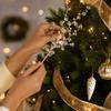 Christmas Tree Decorative Picks with Design for Holiday Scene Setting