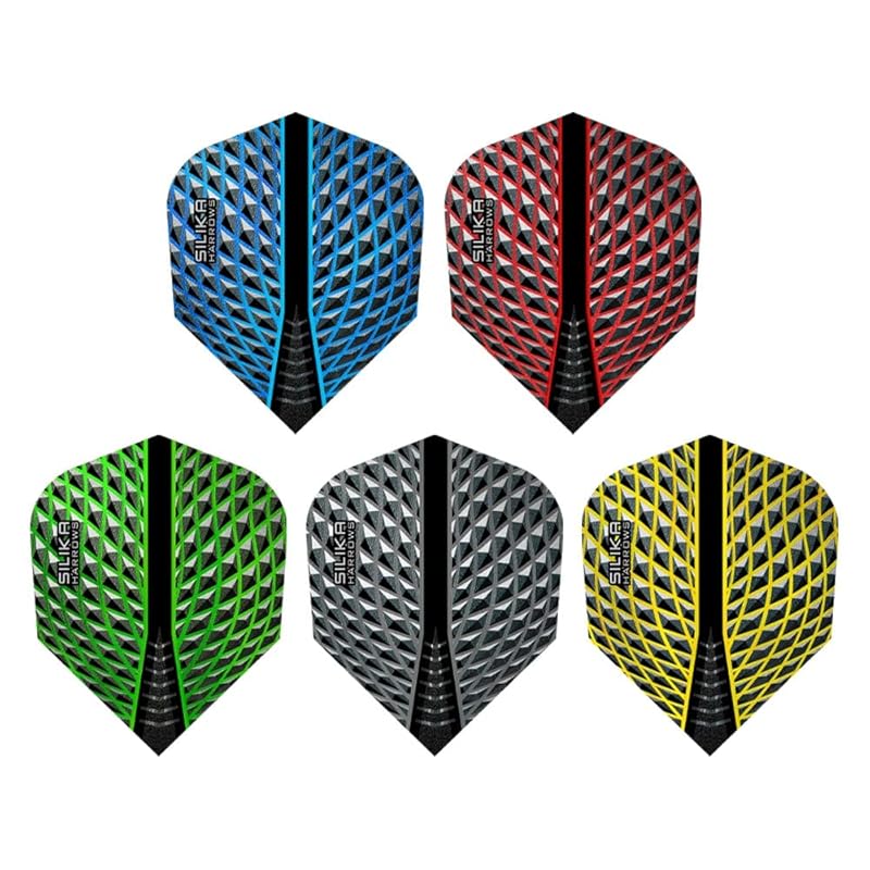 

Harrows hallows SILIKA FLIGHT silica flight shape green 5102 darts flight
