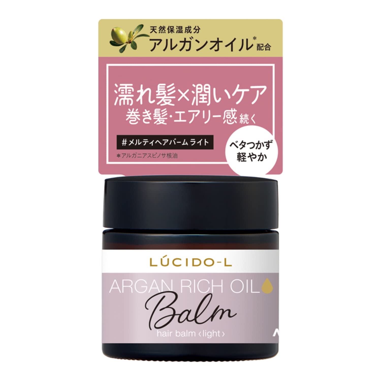 

Lucido-L Meltie Hair Balm Light - Воск для волос с аргановым маслом для эффекта мокрых волос и увлажняющего ухода