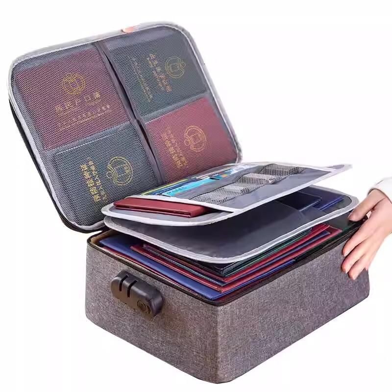 Waterproof Document and Passport Organizer Bag