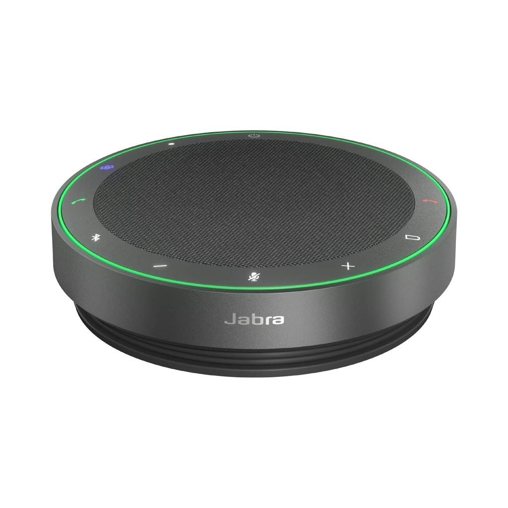 Jabra Speak2 75 Link 380c Speakerphone with Dongle Conference Microphone Latest Noise MS Beamforming Super Wideband 65mm USB C Connection USB-C []