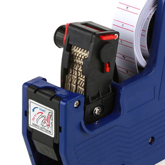 MX-5500 Price Labeller Single Row Easy to Operate Tagging Supplies Handheld 8 Digits Price Labelling Makers for Supermarket