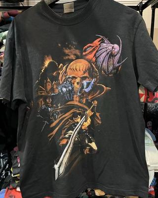 90s Reprint Berserk Anime Japanese Retro Style Black T Shirt S-5XL WA3315
