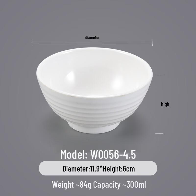 Commercial Melamine Serving Bowl