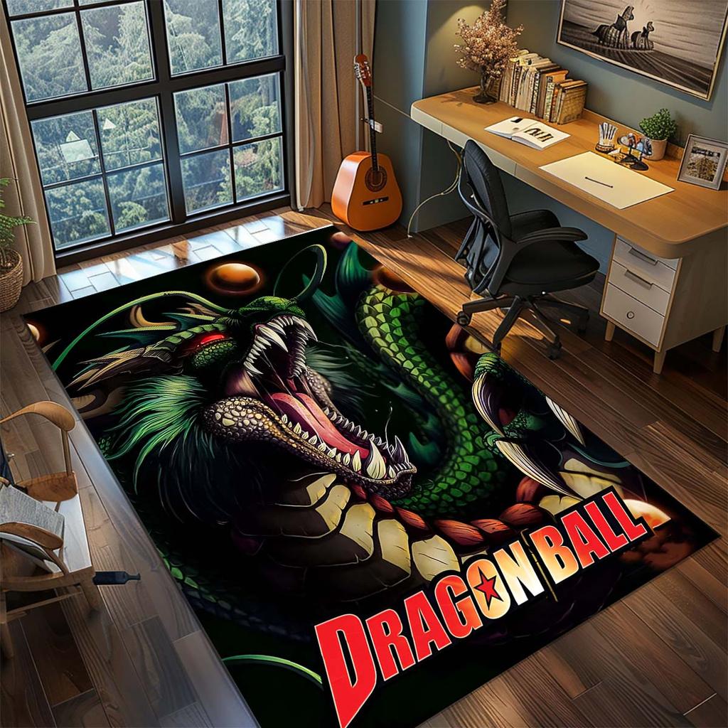 Dragon Ball Goku Anime Koberec Velký Koberec Protiskluzová Omyvatelná Podložka do Domácnosti Herní Místnost Ložnice Domácí Dekorace -QJY