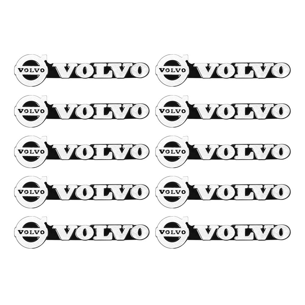 2/4/10Pcs 3D Car Audio Stereo Speaker Badge Sticker Decal Accessories For Volvo XC60 V40 XC40 V60 XC90 S60 V70 S90 CX70 V90 EX90