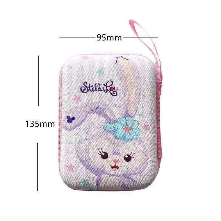 Cartoon Cute Portable Storage Bag for Cables and Chargers, Customizable with Logo