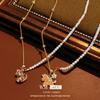 Pony Gourd Light Luxury Niche Chain Collarbone Necklace