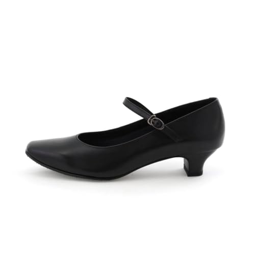 Himiko 3.5cm Heel Strap Black Pumps / 600005 Black 250