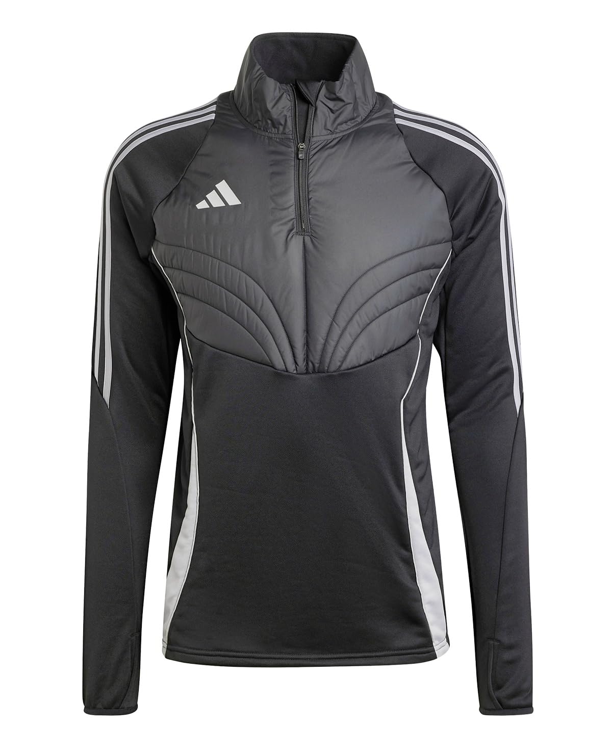 

Мужская футбольная майка Adidas Tiro 24 с утеплителем, размер XL (JTQ63, Черный/Светлый Оникс, IM9966)