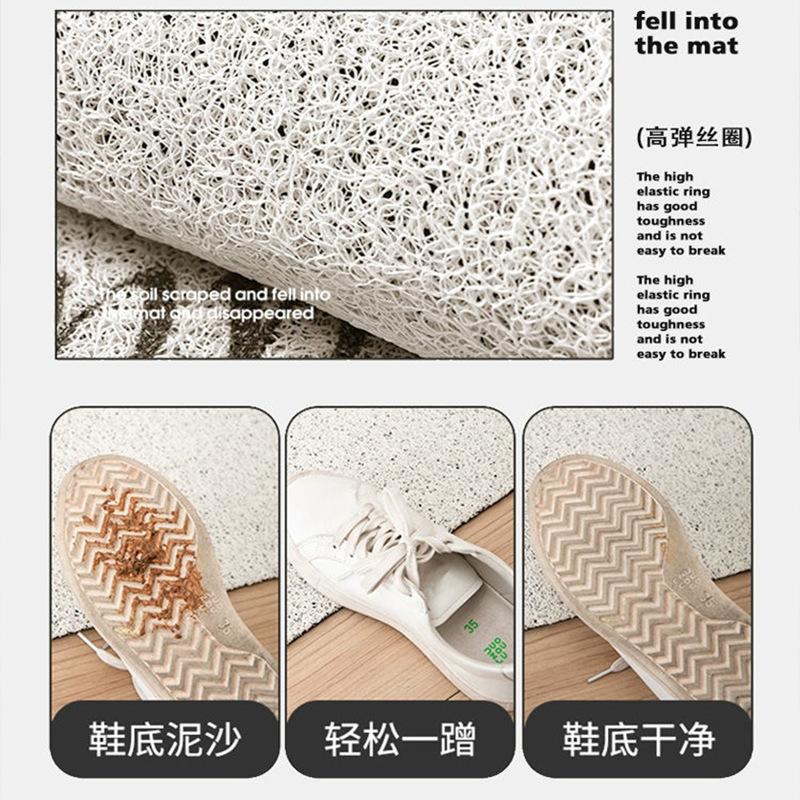 Entrance Door Mat Dirt Resistant and Non Slip Door Mat Can Be Cut Into Wear-resistant Foot Mats