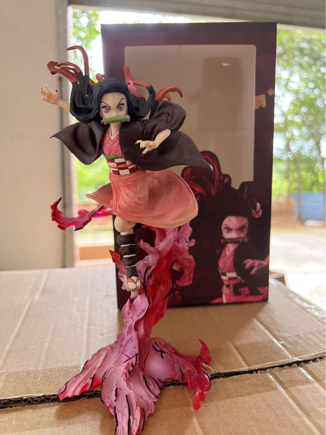 Nezuko Blood Demon Art Ornament Figure - Demon Slayer Anime In Stock