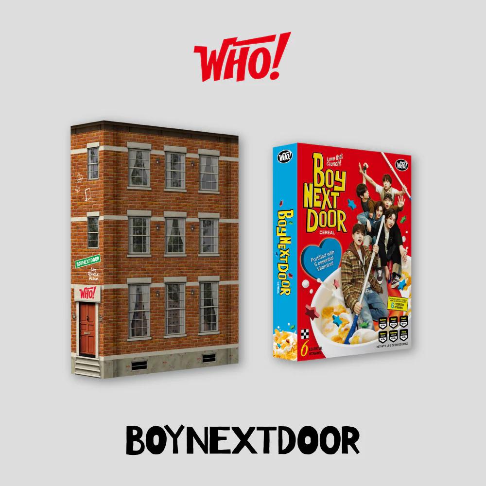 

Альбом BOYNEXTDOOR WHO! 1-й сингл WHO!