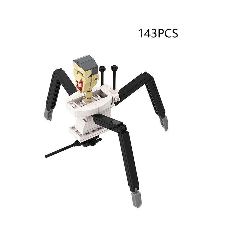 

Смішний набір будівельних блоків Skibidi Toilet Креативна іграшка для дітей Пластиковий матеріал Style E