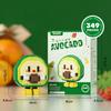 Frucht Avocado Mini Bausteine Cartoon Wassermelone Erdbeere Orange 3D DIY Ziegel Modell Kinderspielzeug Puzzle Heimdeko Geschenk