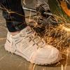New 6KV insulating shoes Anti scald welding shoes Men Puncture-Proof Safety Shoes Steel toe Boots Work Sneakers Industrial Shoes