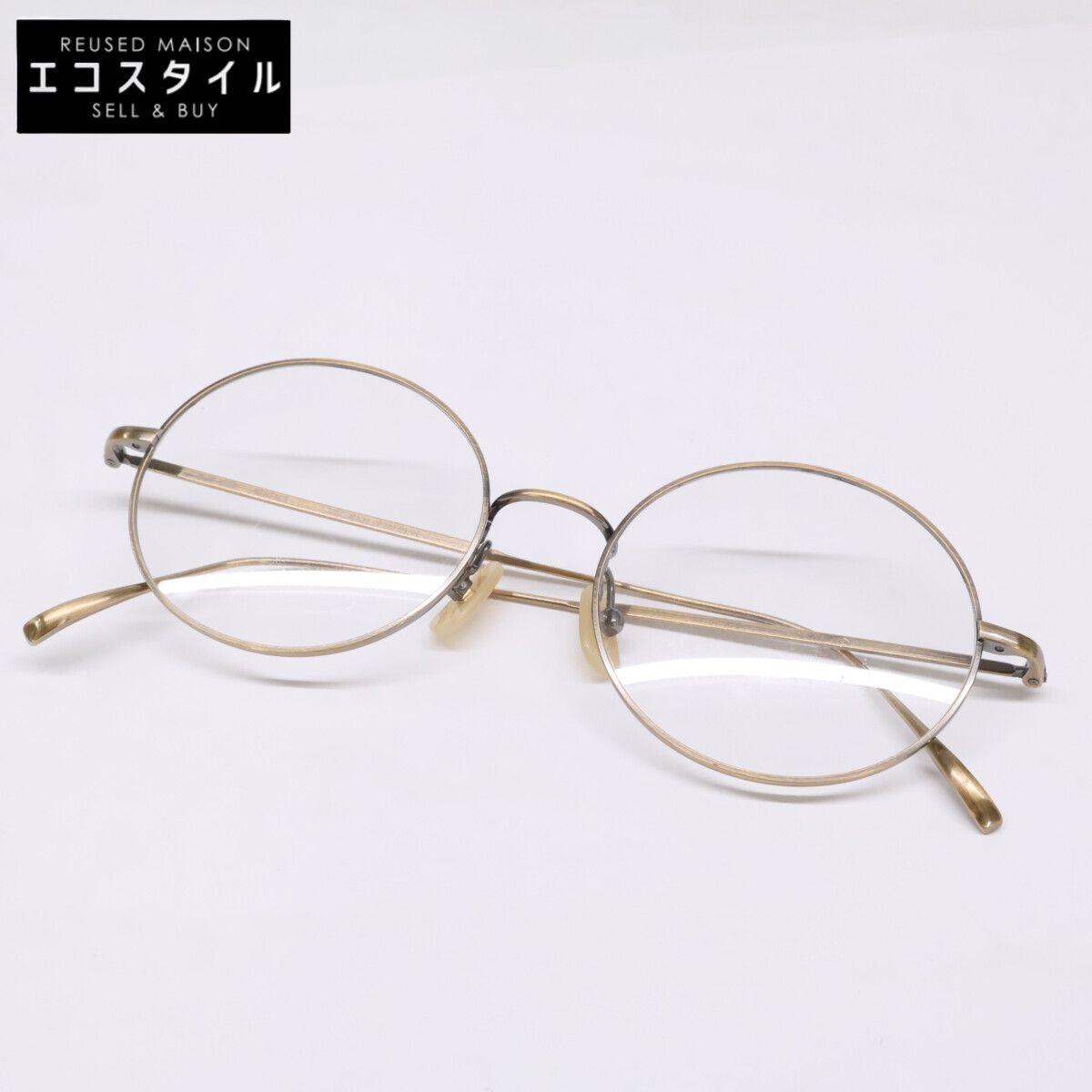 Used Kaneko Glasses Kaneko Glasses KV-67 ATG VINTAGE Round Shape Eyewear 5218-148