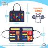 Toddler Busy Board Toddler Activities Board - Educational Learning Toys for Toddlers