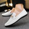 Erkek Yazlık Nefes Alabilen Yumuşak Taban Slip-On Mokasenler - Trend ve Çok Yönlü Sürüş Ayakkabıları