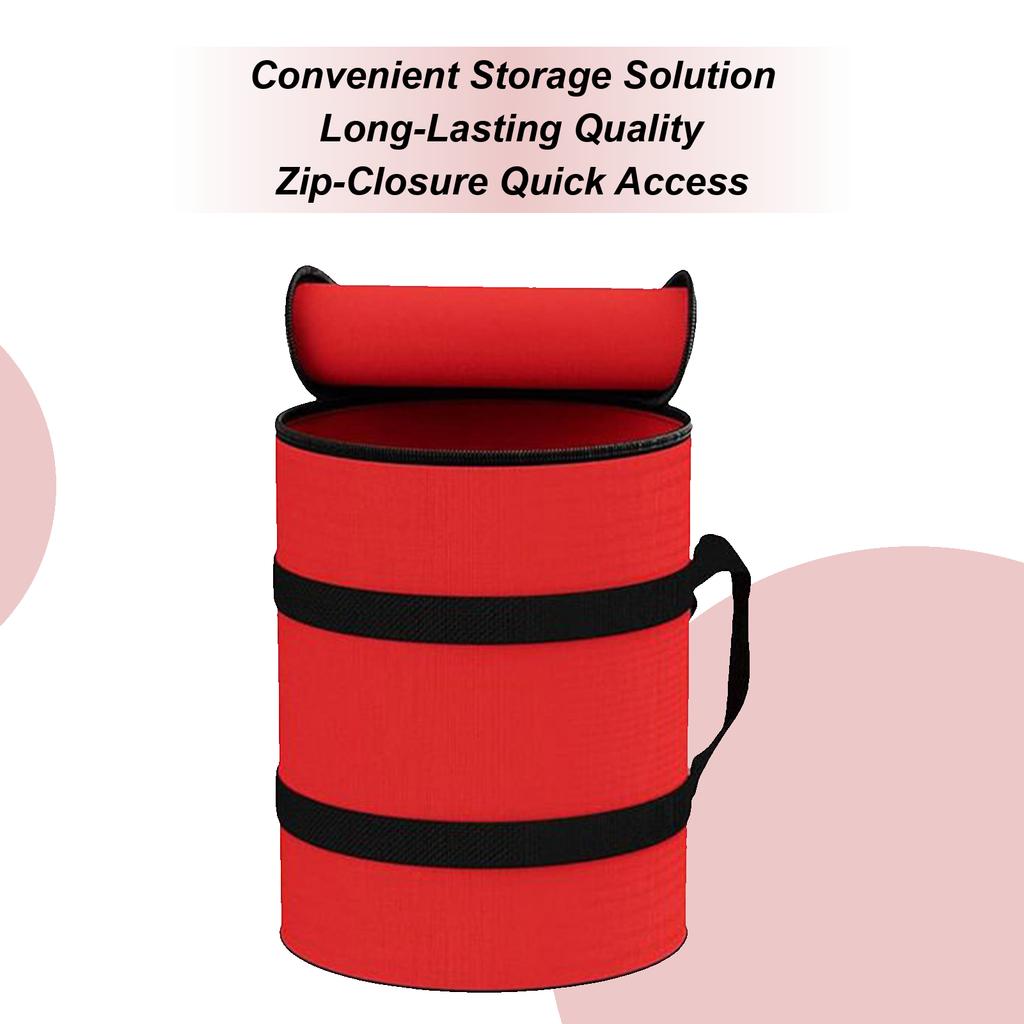 Christmas Lights Storage Holder Christmas Light Storage Bag Oxford Heavy Duty Containers with Zipper for Wrappers Extension