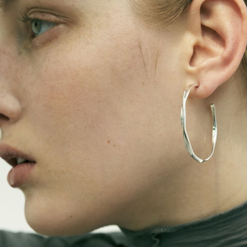 FEYSE Ripple Shine Hoop E