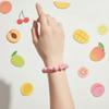 Resin Summer Dopamine Wrist Jewelry Cartoon Y2K Beaded Bracelet  Y2K Fashion Girls