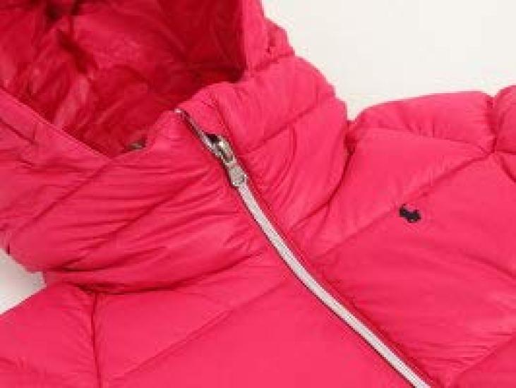 POLO RALPH LAUREN Down Parka with Hood and Pony Size 6 Girls' Embroidery, (Product Code 0101697)
