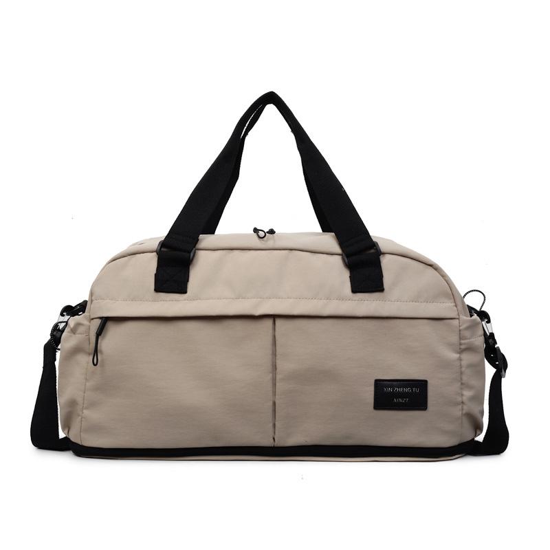 Stylish Large-capacity Short-distance Travel Bag Korean Version of Lightweight Yoga Fitness Bag Outdoor Travel Expandable Storage Bag