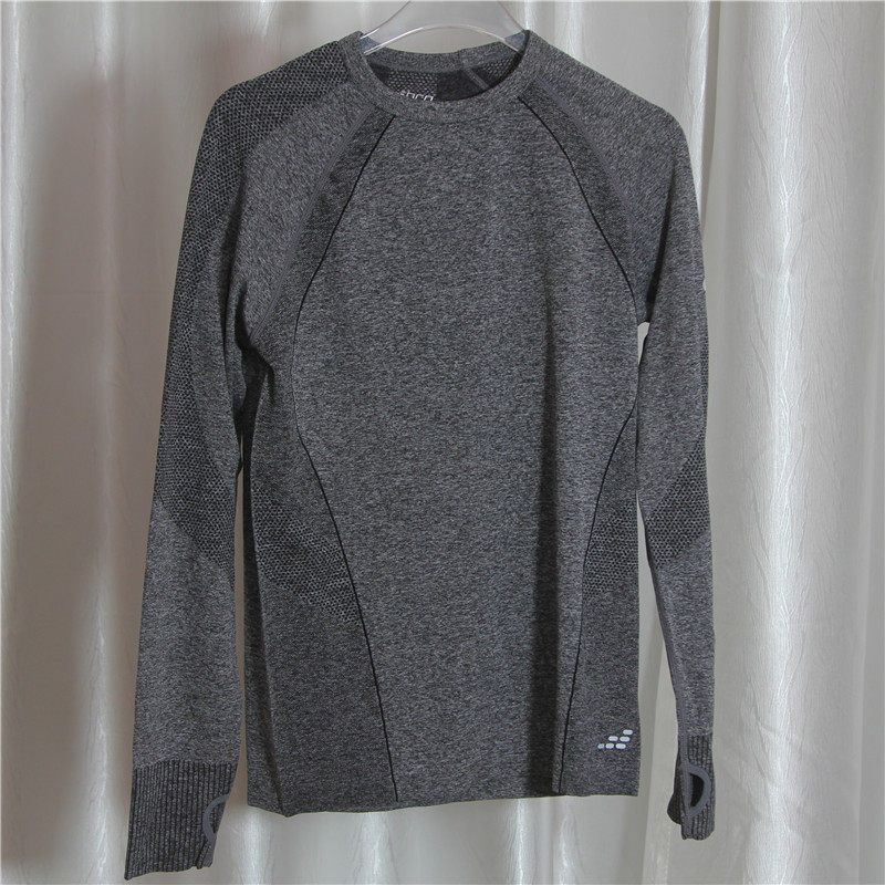 

Lightweight Long Sleeve Women s Outdoor Comfortable round Neck Quick-Drying T-shirt Hemp Ash M
