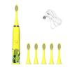 Colorful Automatic Electric Toothbrush For Kids With Soft Silicone Bristles