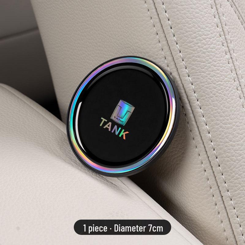 Tank 300-800 Seven-Color Silicone Cup Coaster for Vehicle Interiors