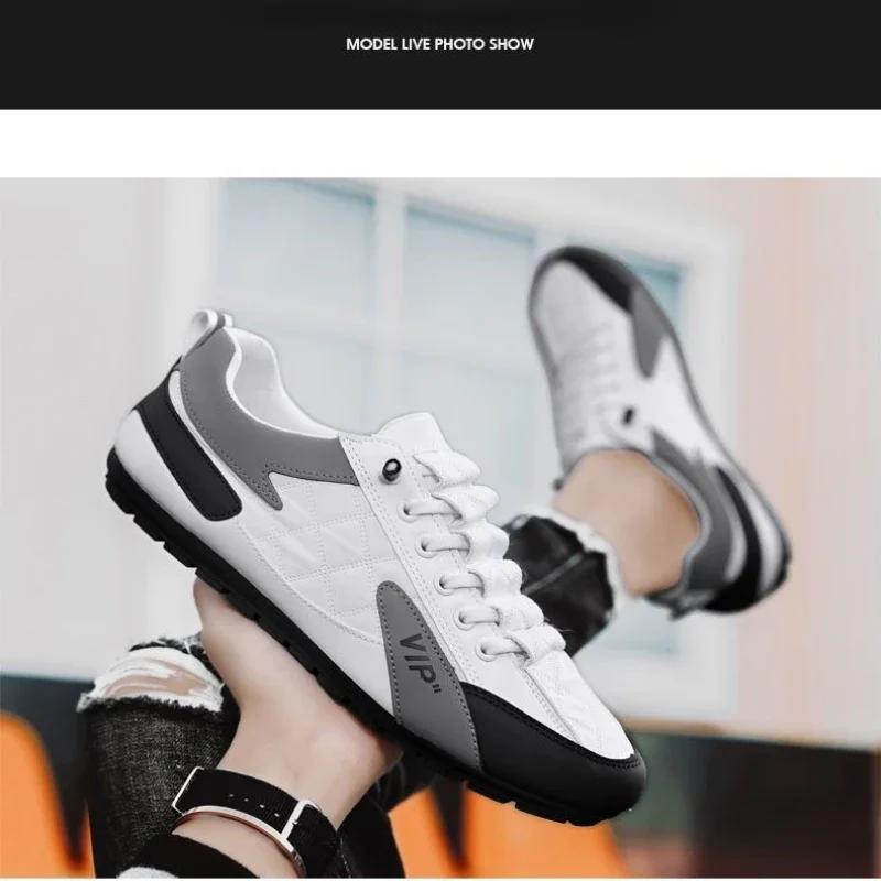  Men Casual Shoes New Breathable Casual Sneakers Male  Soft Loafers Moccasins Driveing Peas Shoes Zapatos Para Hombres