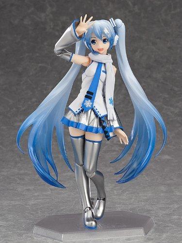 Good Smile Company Figma Character Vocal Series 01 Hatsune Miku Snow Miku Non-Scale Movable Figure ABS PVC Painted