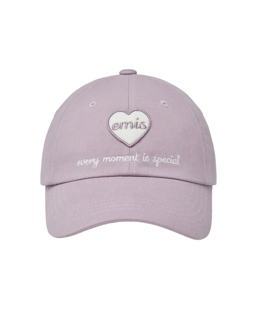 Imiseu Heart Wappen Ball Cap-Purple