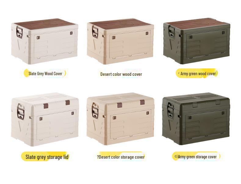 Car Trunk Storage Box - Versatile Organizer for Car Supplies and Outdoor Use