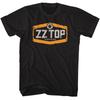 ZZ Top Texas Blues Black Adult T-Shirt