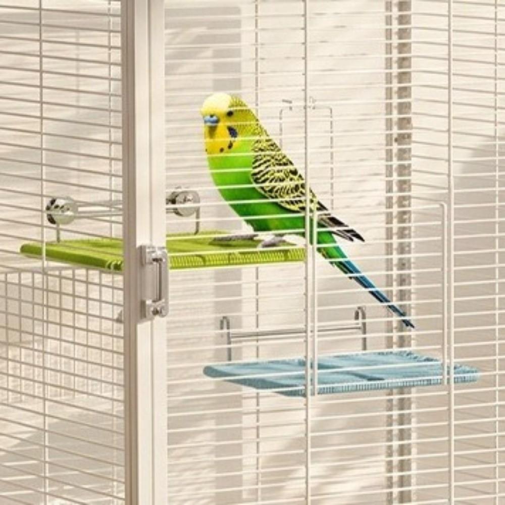 Imitation Rattan Weaving Jumping Platform Bird Resting Platform Bird Cage Accessories
